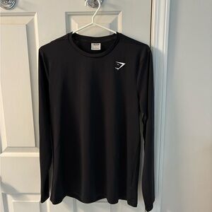 Gymshark Black Long Sleeve Tee